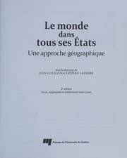 Tapa de Le monde dans tous ses États