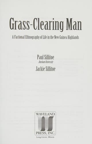 Tapa de Grass-clearing man