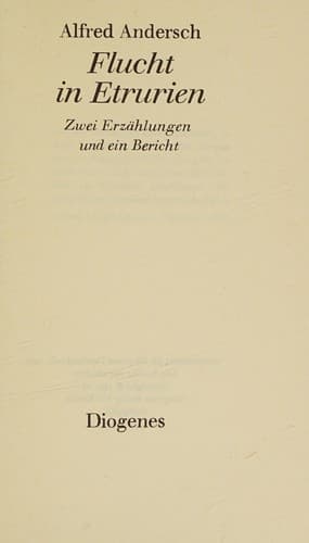 Tapa de Flucht in Etrurien