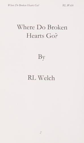 Tapa de Where do broken hearts go?