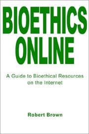 Tapa de Bioethics Online