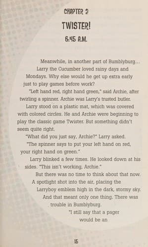Tapa de Larryboy to the Rescue