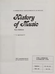Tapa de History of music