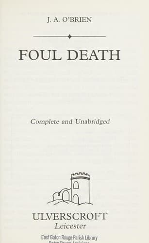 Tapa de Foul death