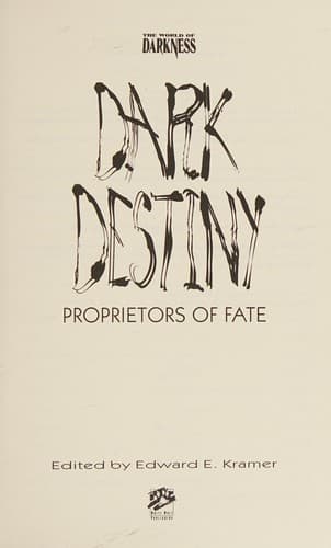 Tapa de Dark Destiny II :