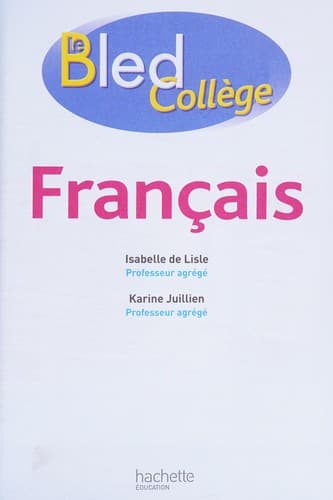 Tapa de Français
