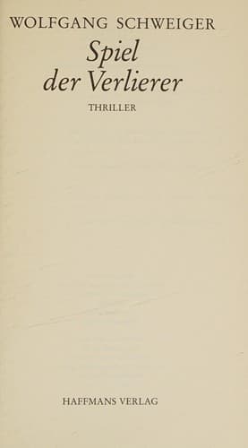 Tapa de Spiel der Verlierer