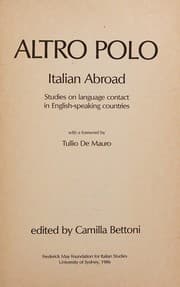 Tapa de Italian abroad