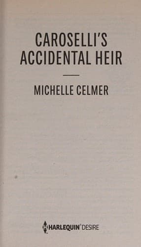 Tapa de Caroselli's Accidental Heir