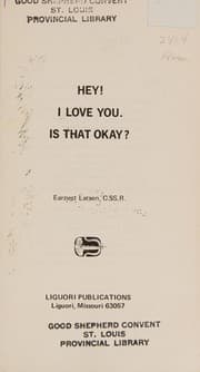 Tapa de Hey! I love you. Is that okay?