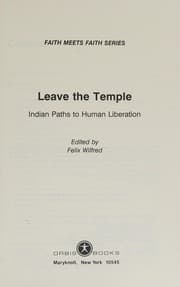 Tapa de Leave the temple