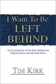 Tapa de I Want to Be Left Behind?