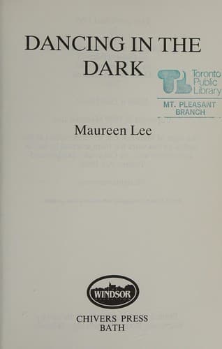 Tapa de Dancing in the dark