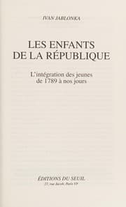 Tapa de Les enfants de la République