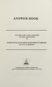 Tapa de Essentials of New Testament