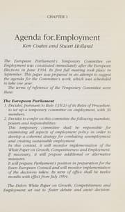 Tapa de Full employment for Europe