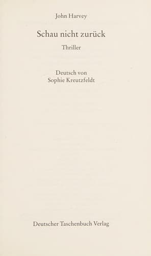 Tapa de Schau nicht zurück