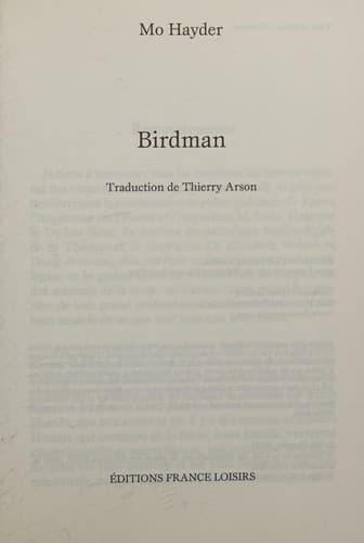 Tapa de Birdman