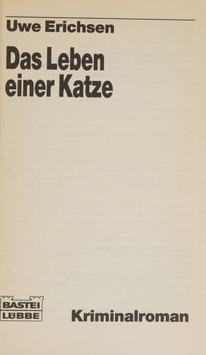 Tapa de Das Leben einer Katze