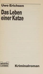 Tapa de Das Leben einer Katze