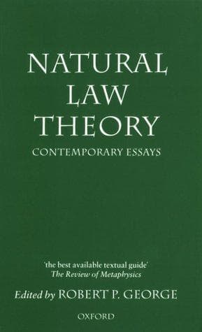 Tapa de Natural Law Theory