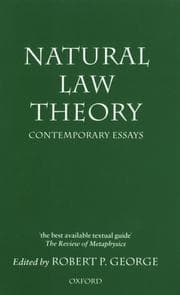 Tapa de Natural Law Theory