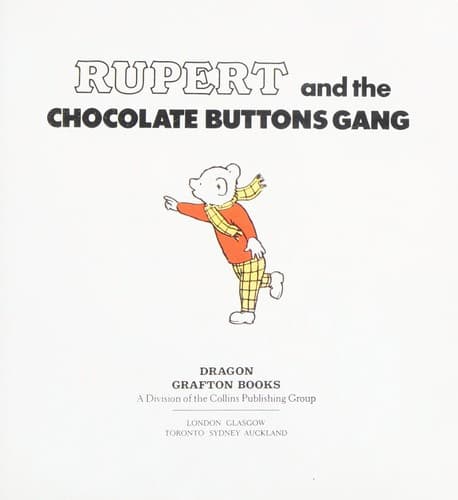 Tapa de Rupert & Chocolate B Gang