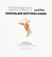 Tapa de Rupert & Chocolate B Gang