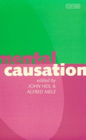 Tapa de Mental Causation