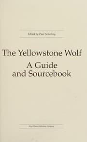 Tapa de The Yellowstone wolf