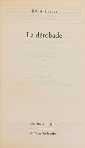 Tapa de La dérobade