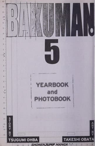Tapa de Bakuman 5