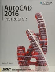 Tapa de AutoCAD 2016 Instructor