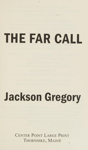 Tapa de The far call