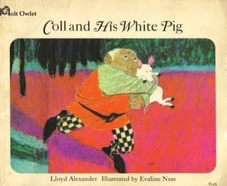 Tapa de Coll and his white pig.