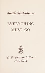 Tapa de Everything must go