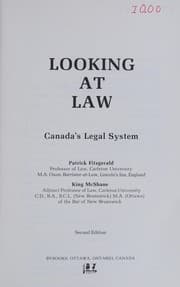 Tapa de Looking at law