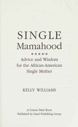 Tapa de Single mamahood