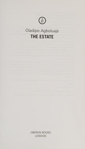 Tapa de The estate