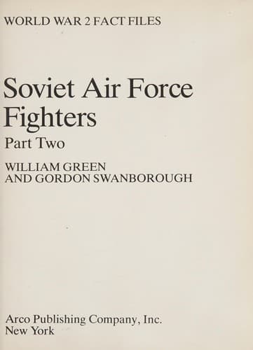 Tapa de Soviet Air Force Fighters