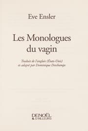 Tapa de The Vagina Monologues