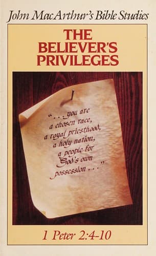 Tapa de The Believer's Privilege : 1 Peter 2