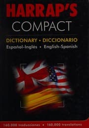 Tapa de Harrap's compact diccionario, español-inglés