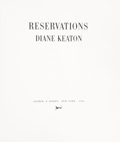 Tapa de Reservations