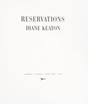 Tapa de Reservations