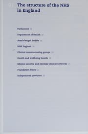 Tapa de The concise NHS handbook, 2013/14