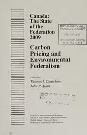 Tapa de Canada : the State of the Federation 2009