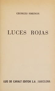 Tapa de Luces rojas
