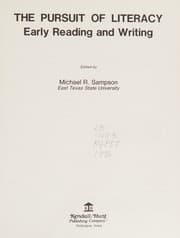 Tapa de The Pursuit of literacy