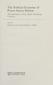 Tapa de The political economy of power sector reform